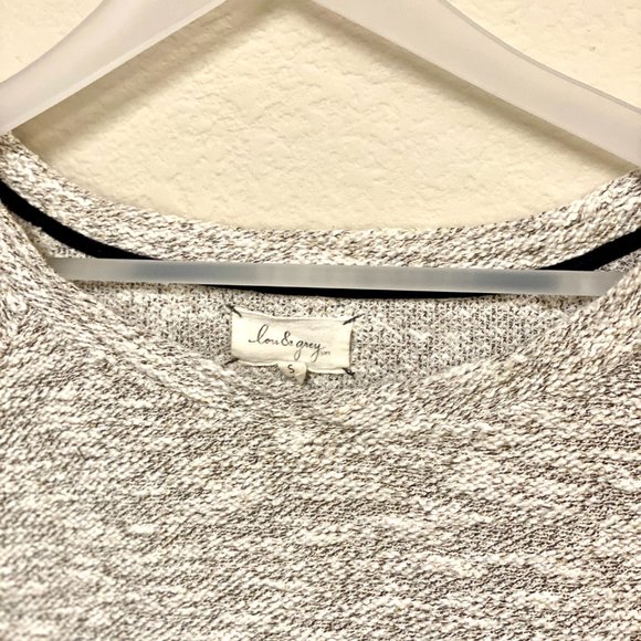 Lou & Gray Softspeckled Jersey‎ Knit Top, Size Small - Picture 2 of 4